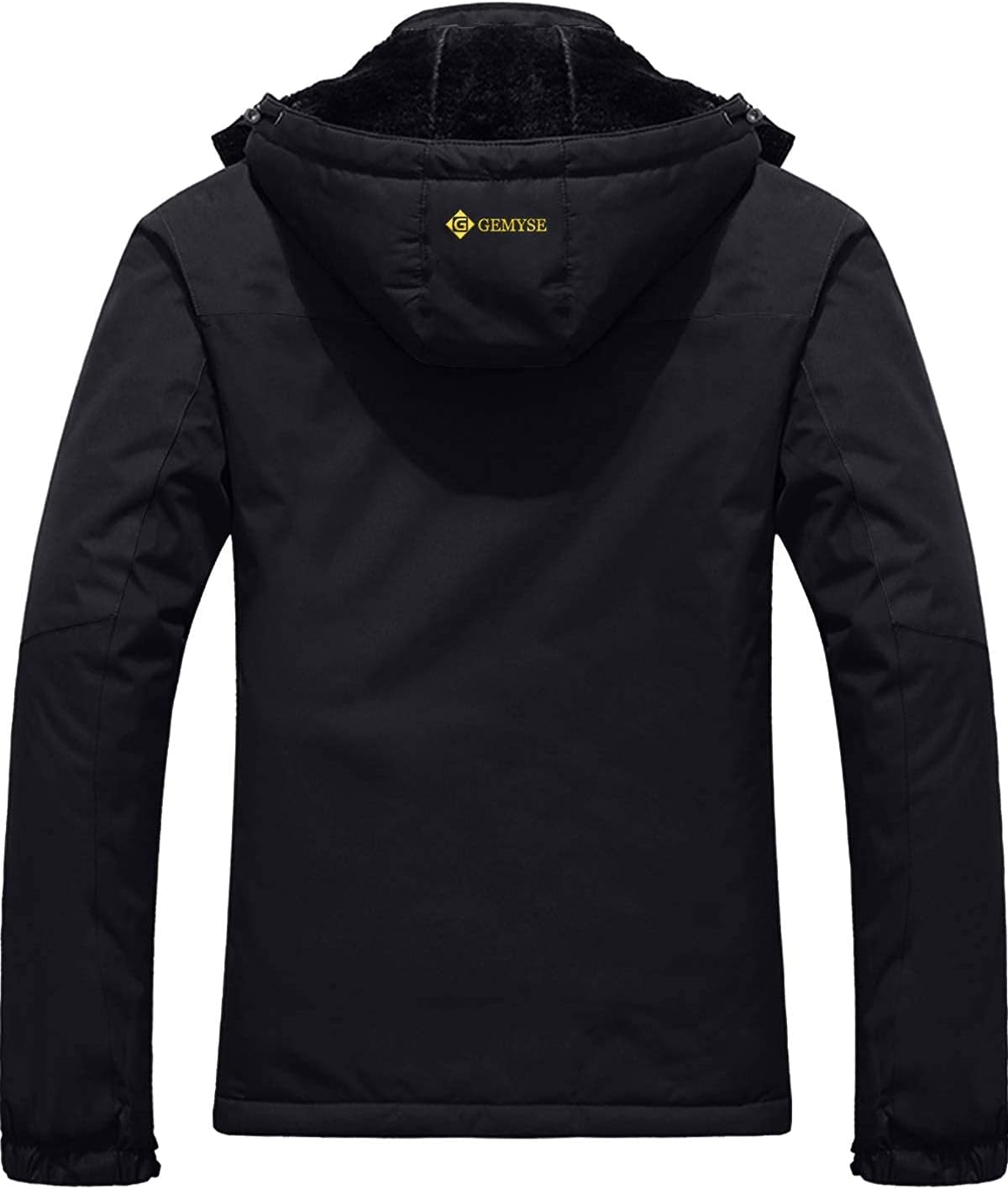 Men'S Waterproof Ski Jacket Winter Snow Coat with Detachable Hood